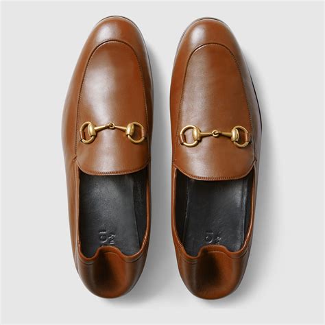 gucci men's loafer with horsebit.